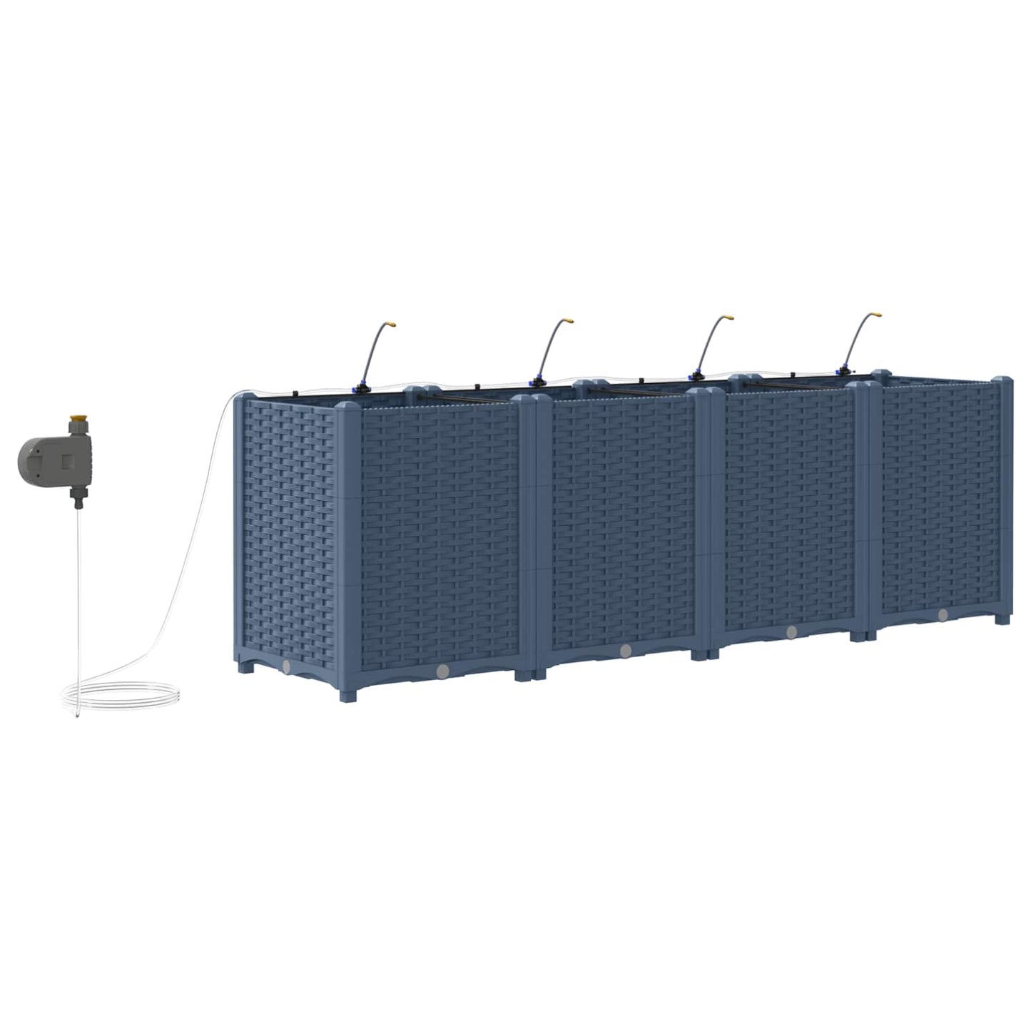 Sodo sodinukai Pilka 160 x 40 x 52 cm Plienas