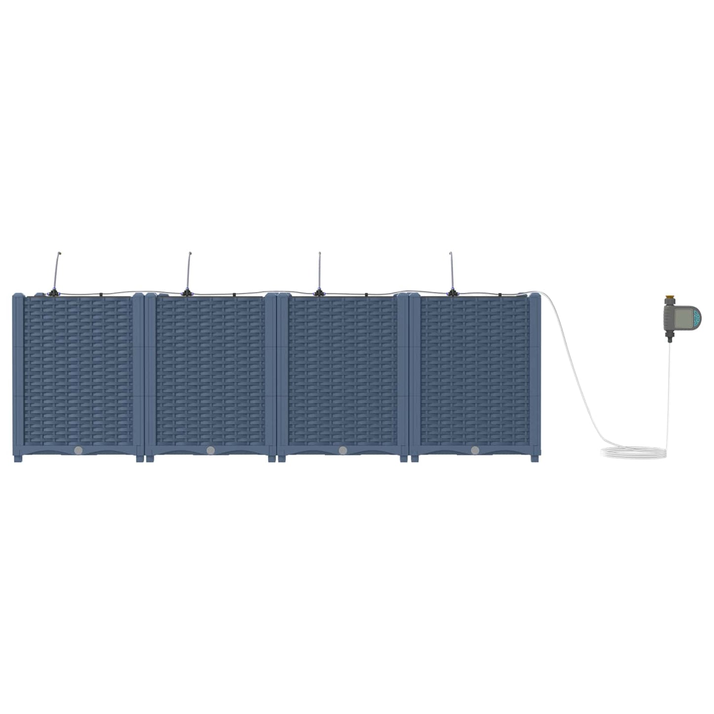 Sodo sodinukai Pilka 160 x 40 x 52 cm Plienas