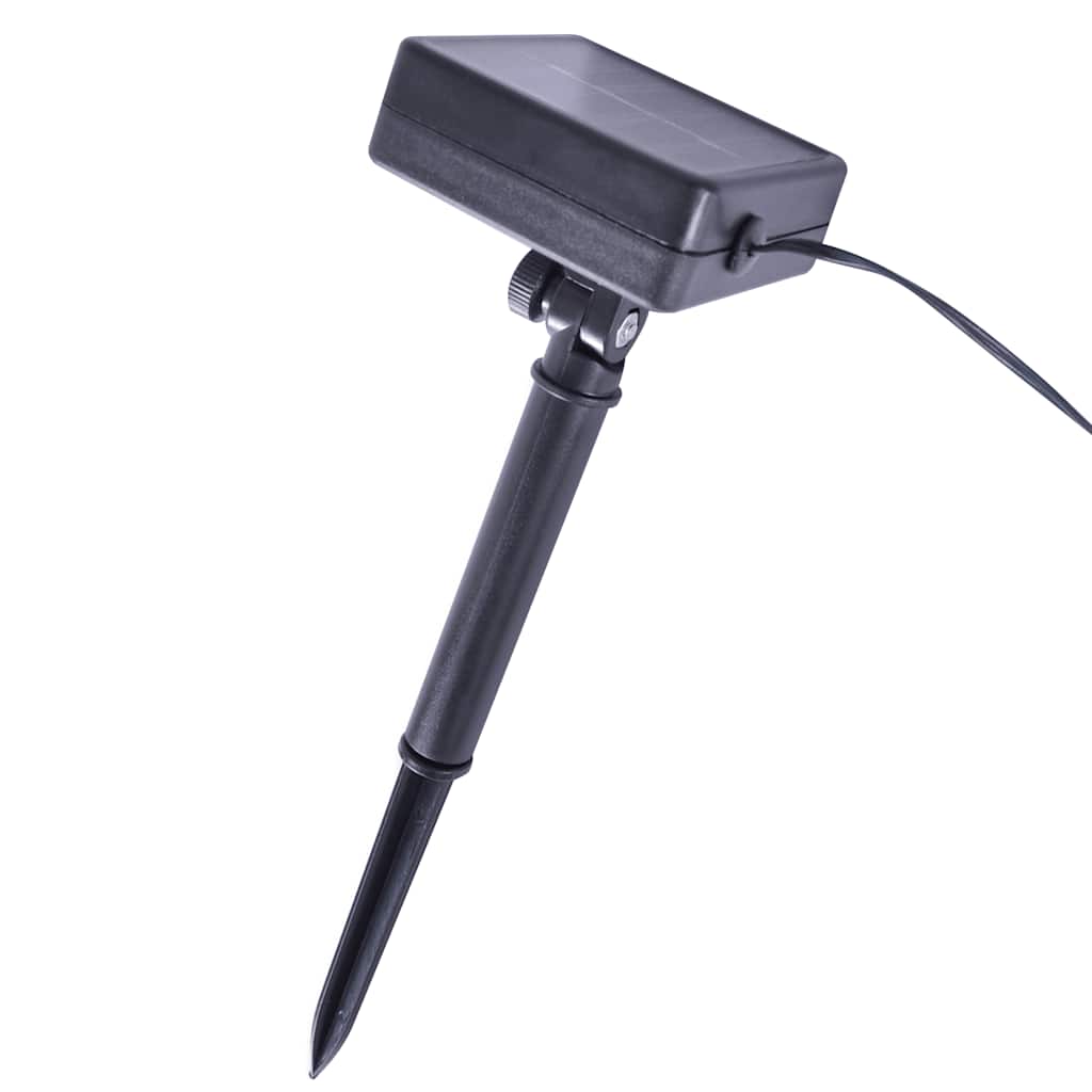 Dirbtiniai buksmedžio krūmai su LED lemputėmis 2vnt. žalia 27cm