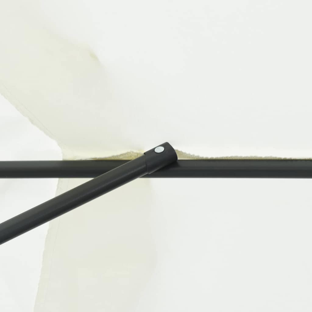 Sodo skėtis 395x245 cm Smėlio spalvos