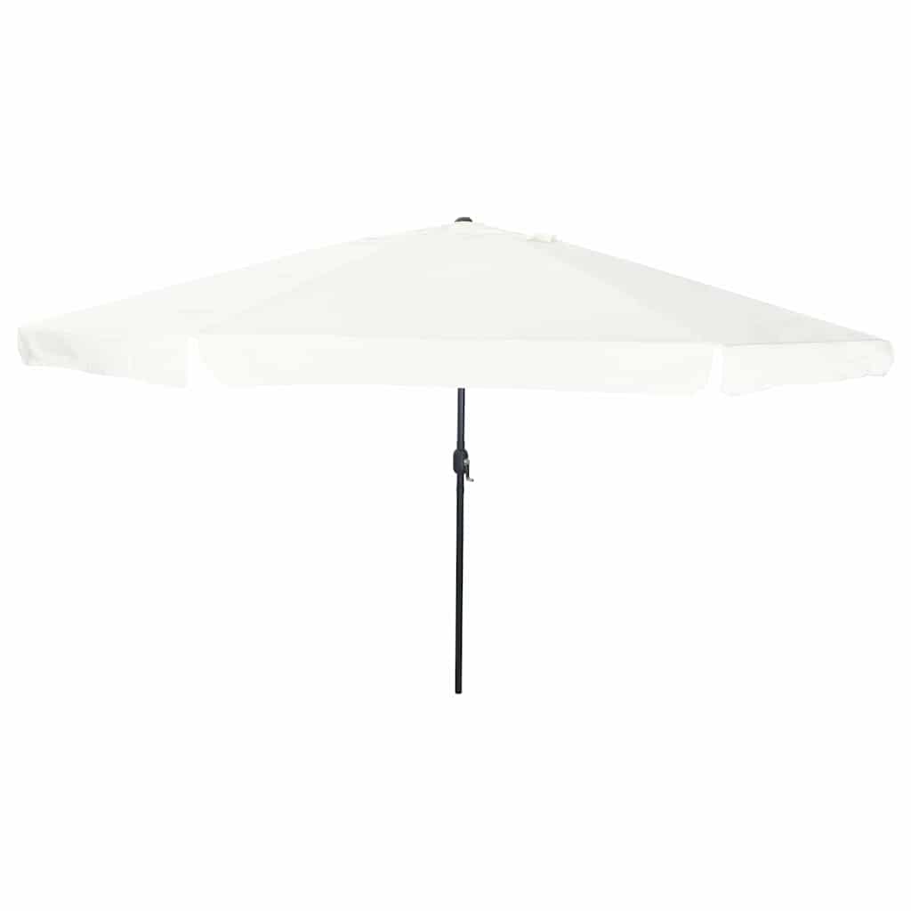 Sodo skėtis 395x245 cm Smėlio spalvos