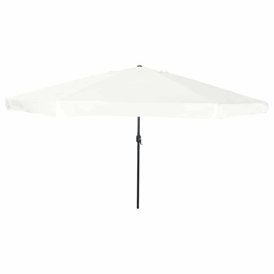 Sodo skėtis 395x245 cm Smėlio spalvos