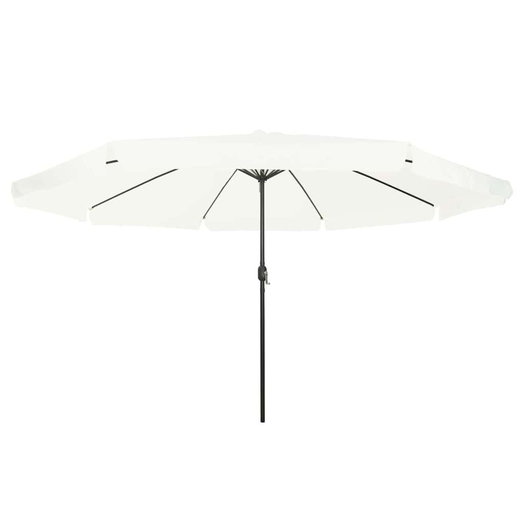 Sodo skėtis 395x245 cm Smėlio spalvos