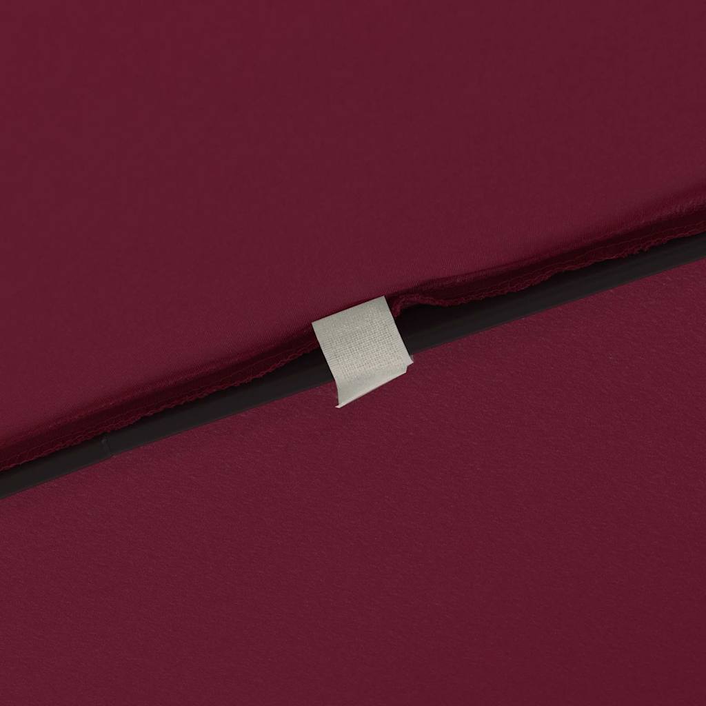 Sodo skėtis Bordo raudona 295 x 295 x 245 cm