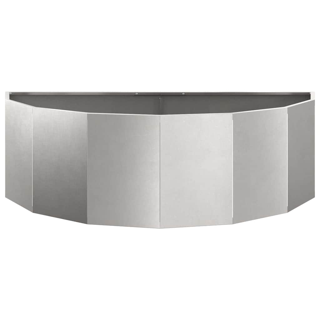 Lovelis Sidabro 120 x 60 x 35 cm Nerūdijantis Plienas