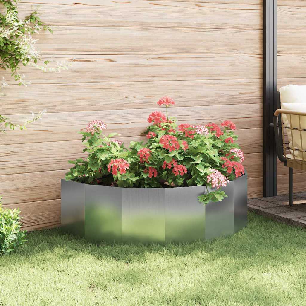 Lovelis Sidabro 120 x 60 x 35 cm Cinkuota plienas