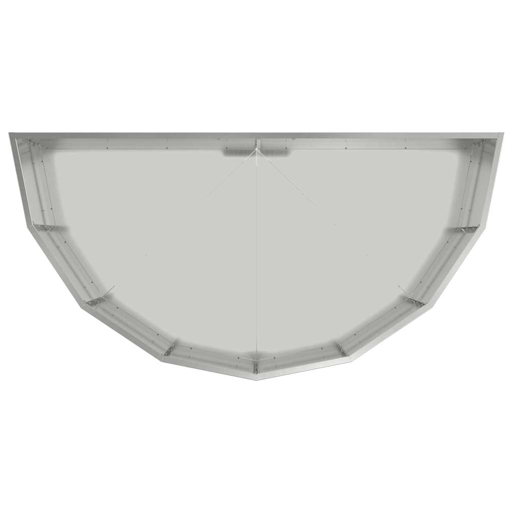 Lovelis Sidabro 120 x 60 x 35 cm Cinkuota plienas