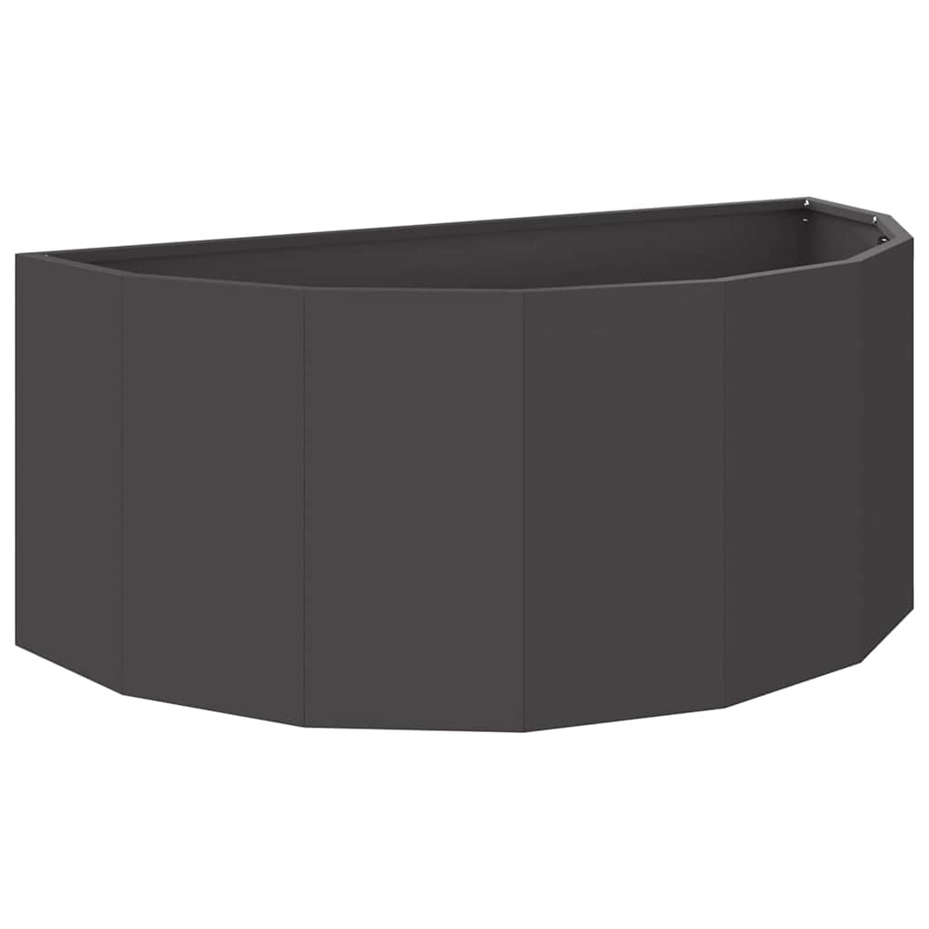 Lovelis Juoda 90 x 45 x 35 cm Plienas