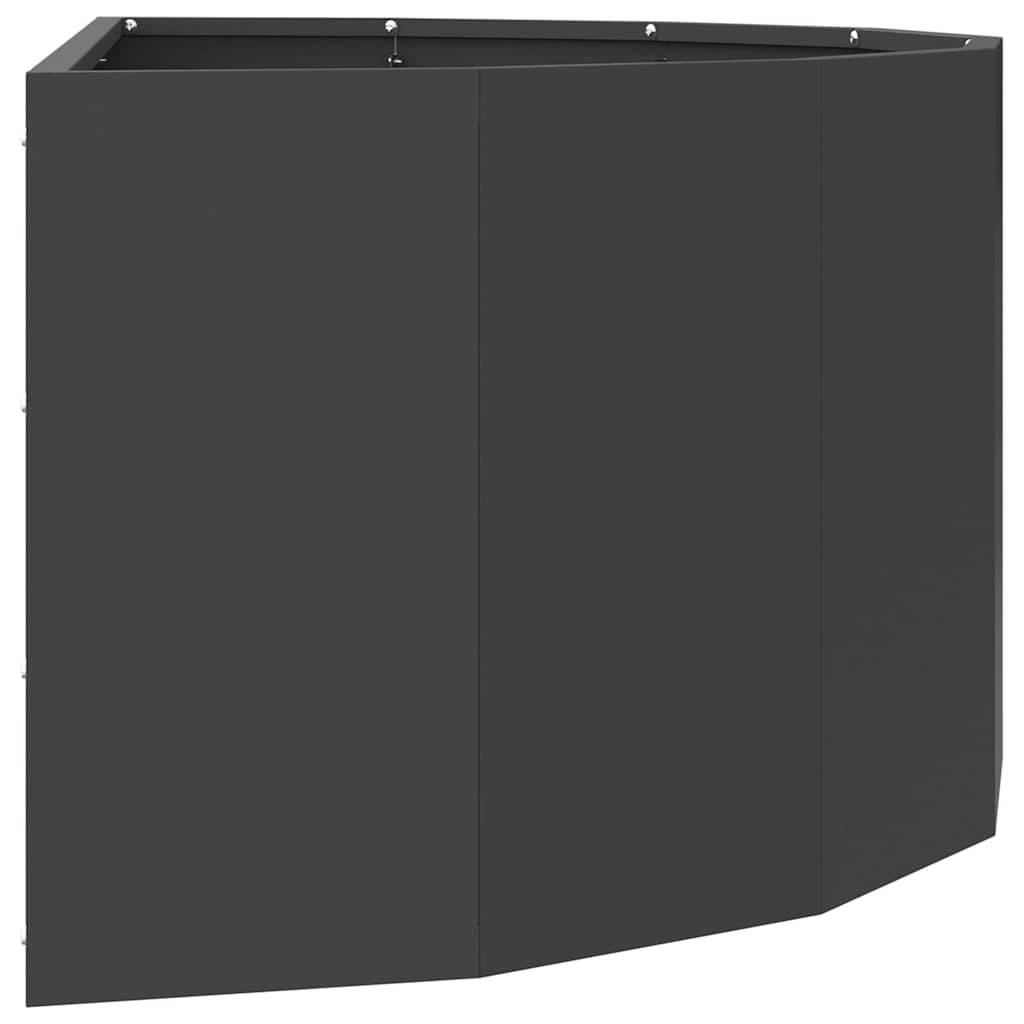 Lovelis Juoda 90 x 45 x 35 cm Plienas