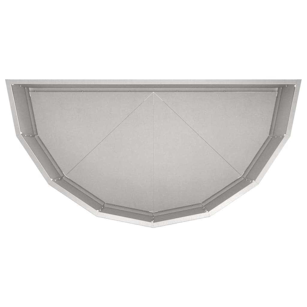Lovelis Sidabro 90 x 45 x 35 cm Nerūdijantis Plienas