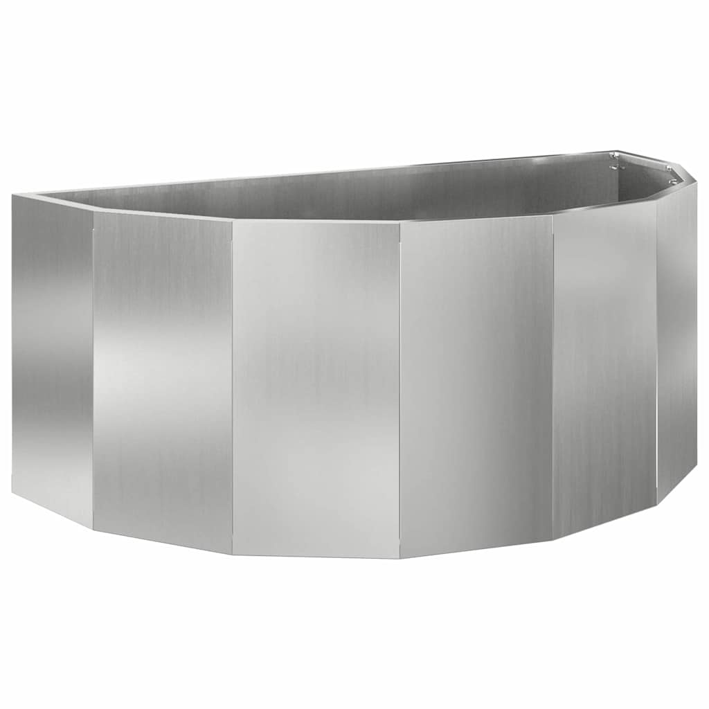 Lovelis Sidabro 90 x 45 x 35 cm Cinkuota plienas