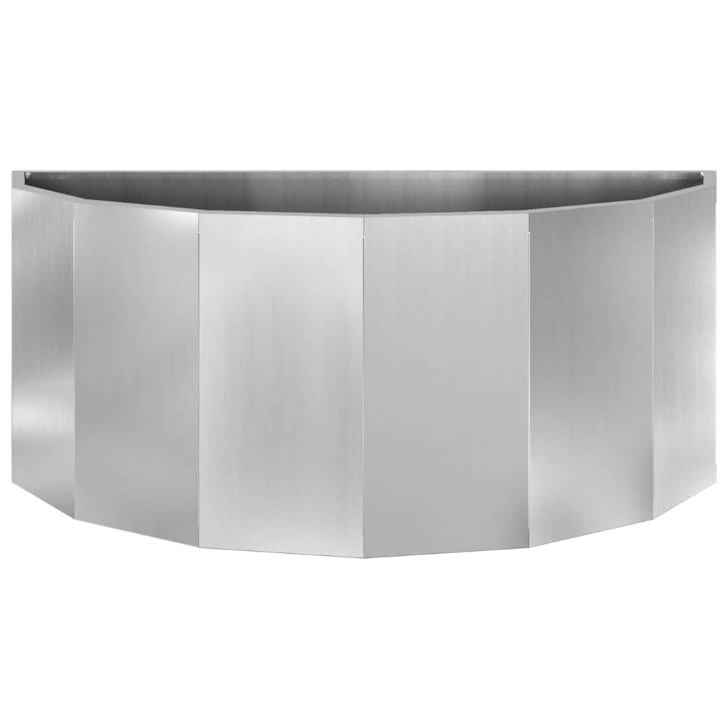 Lovelis Sidabro 90 x 45 x 35 cm Cinkuota plienas