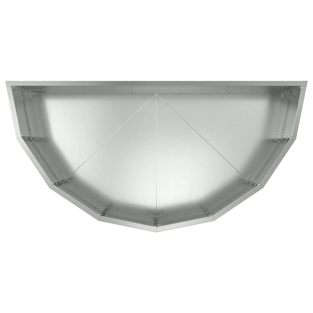 Lovelis Sidabro 90 x 45 x 35 cm Cinkuota plienas