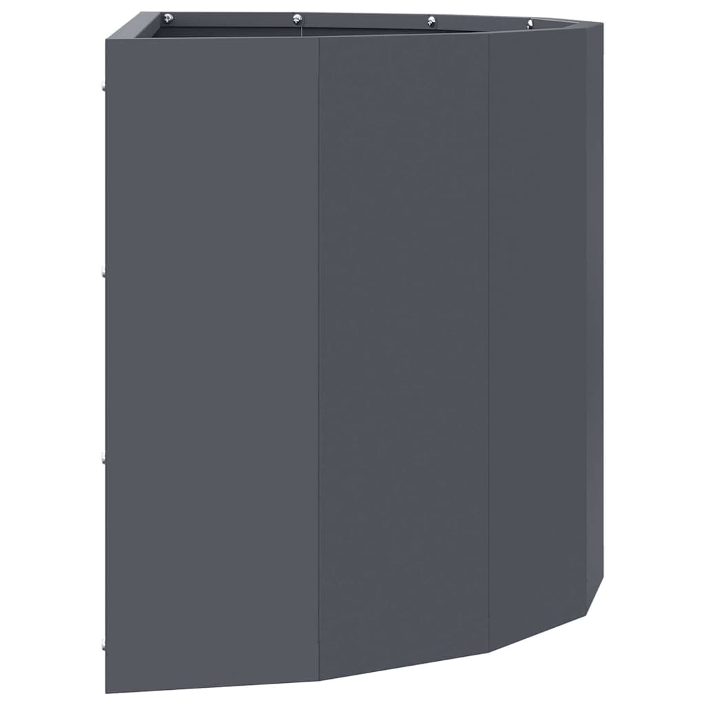 Lovelis Antracitas 60 x 30 x 35 cm Plienas