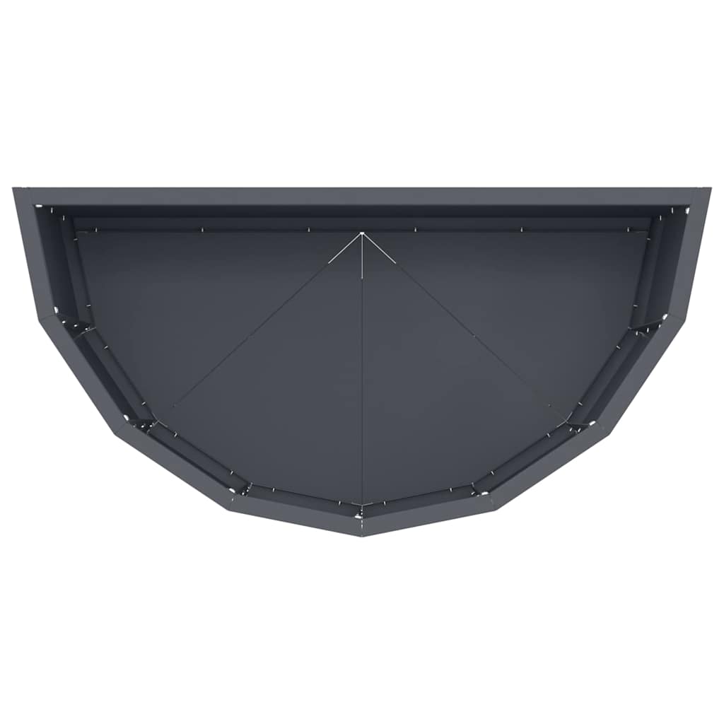 Lovelis Antracitas 60 x 30 x 35 cm Plienas