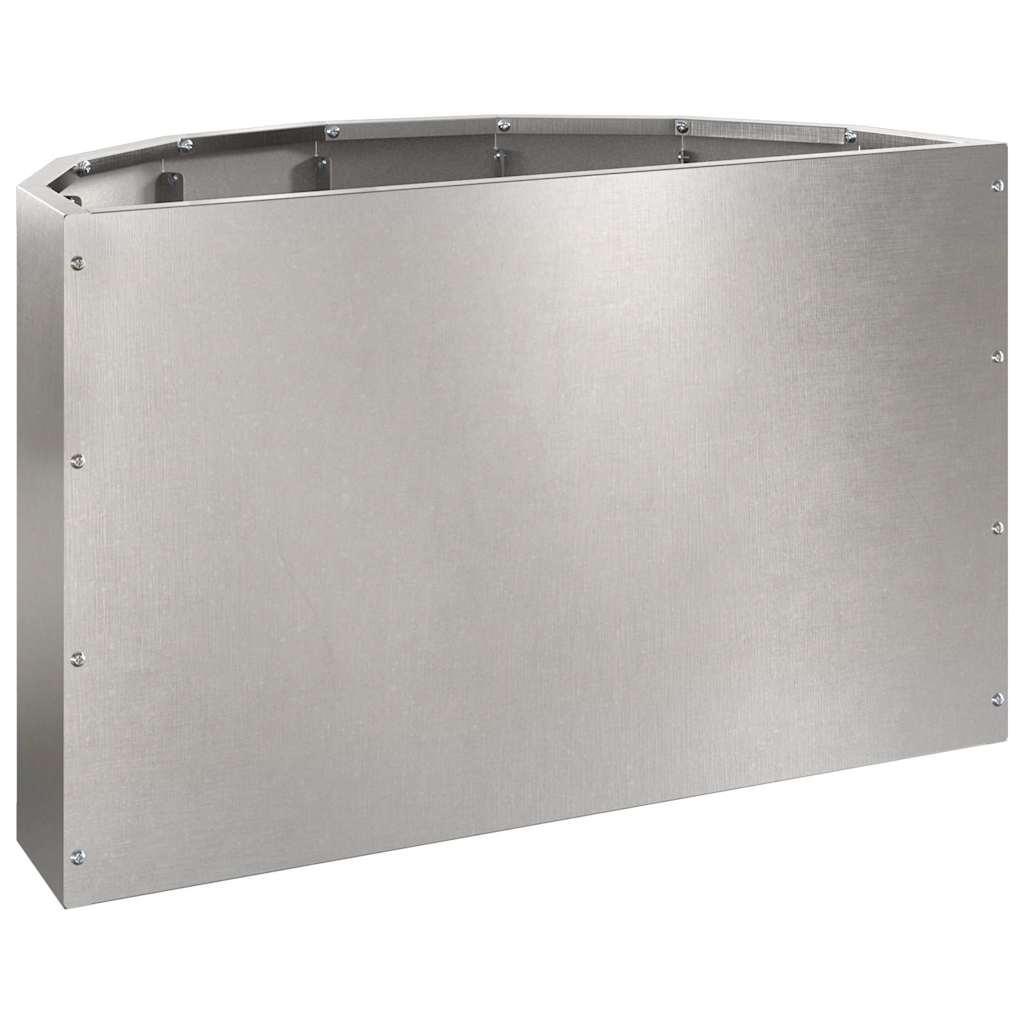 Lovelis Sidabro 60 x 30 x 35 cm Nerūdijantis Plienas