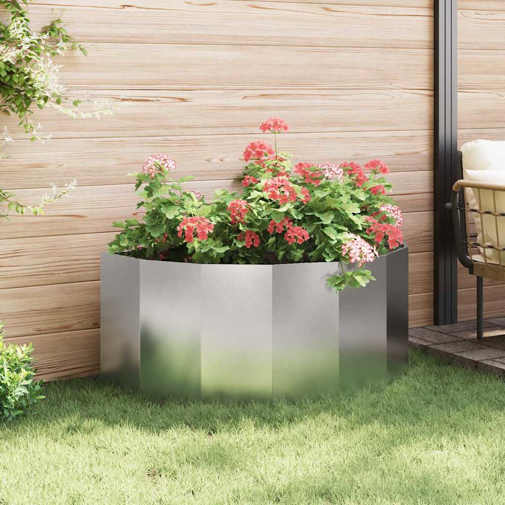 Lovelis Sidabro 120 x 60 x 50 cm Nerūdijantis Plienas