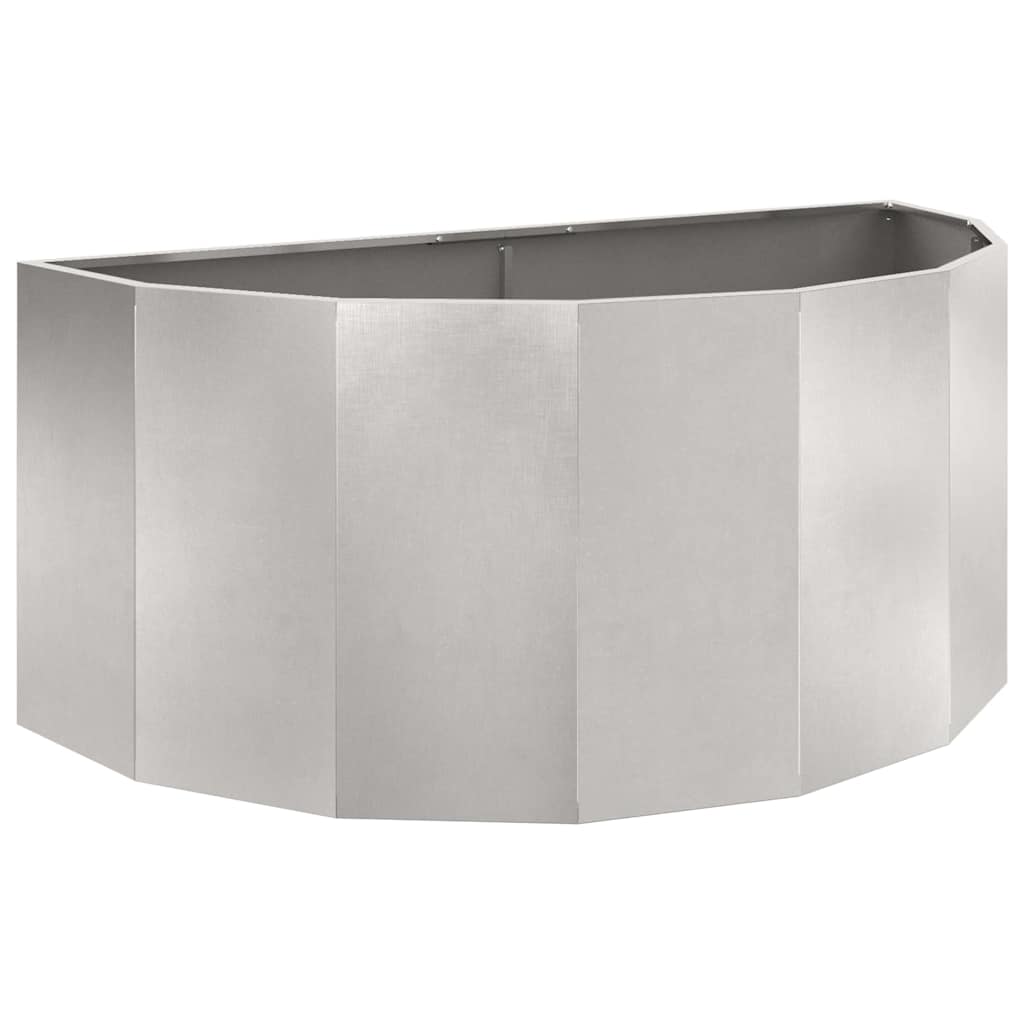 Lovelis Sidabro 120 x 60 x 50 cm Nerūdijantis Plienas