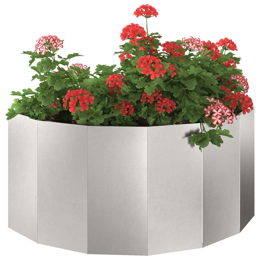 Lovelis Sidabro 120 x 60 x 50 cm Nerūdijantis Plienas