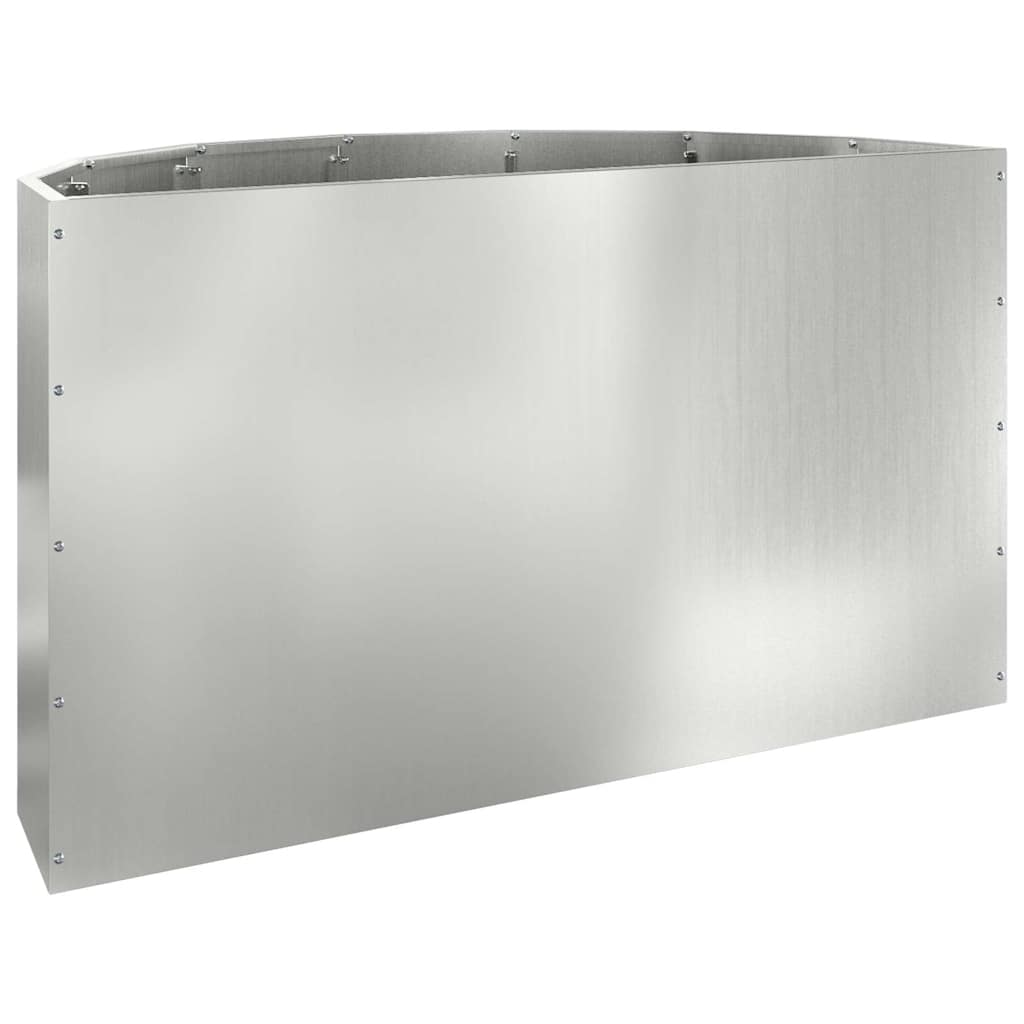 Lovelis Sidabro 90 x 45 x 50 cm Cinkuota plienas