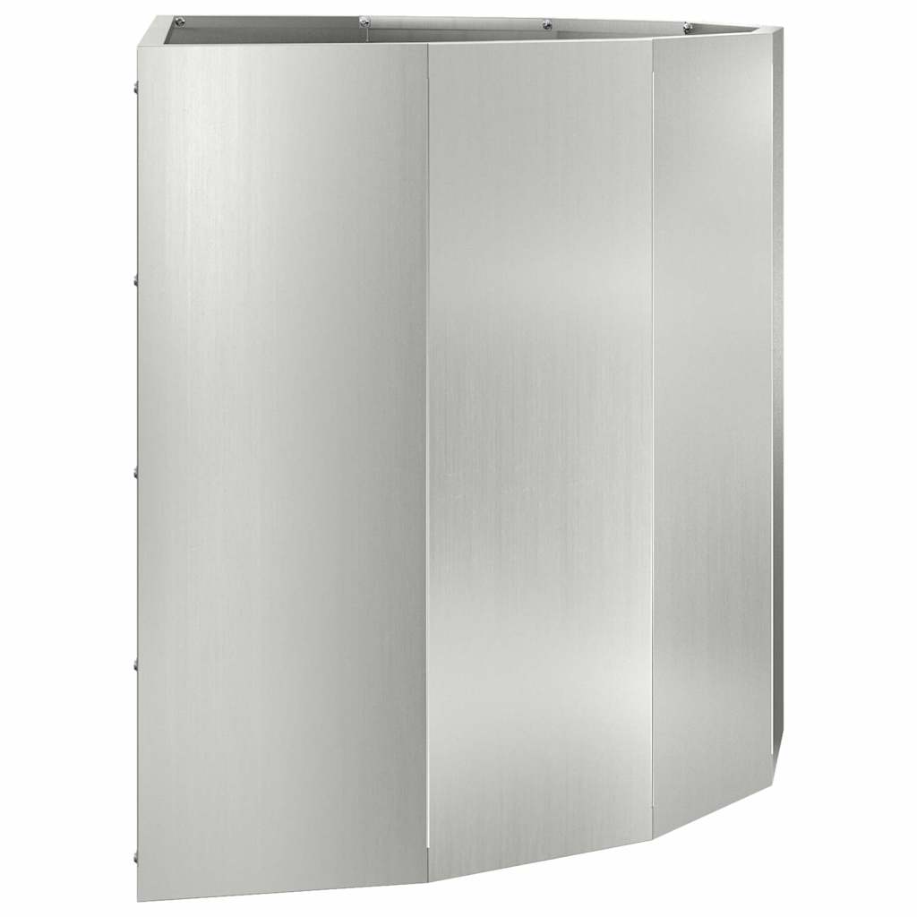 Lovelis Sidabro 90 x 45 x 50 cm Cinkuota plienas