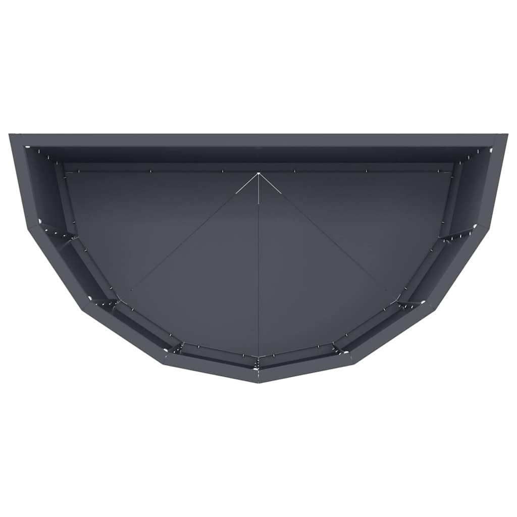 Lovelis Antracitas 60 x 30 x 50 cm Plienas