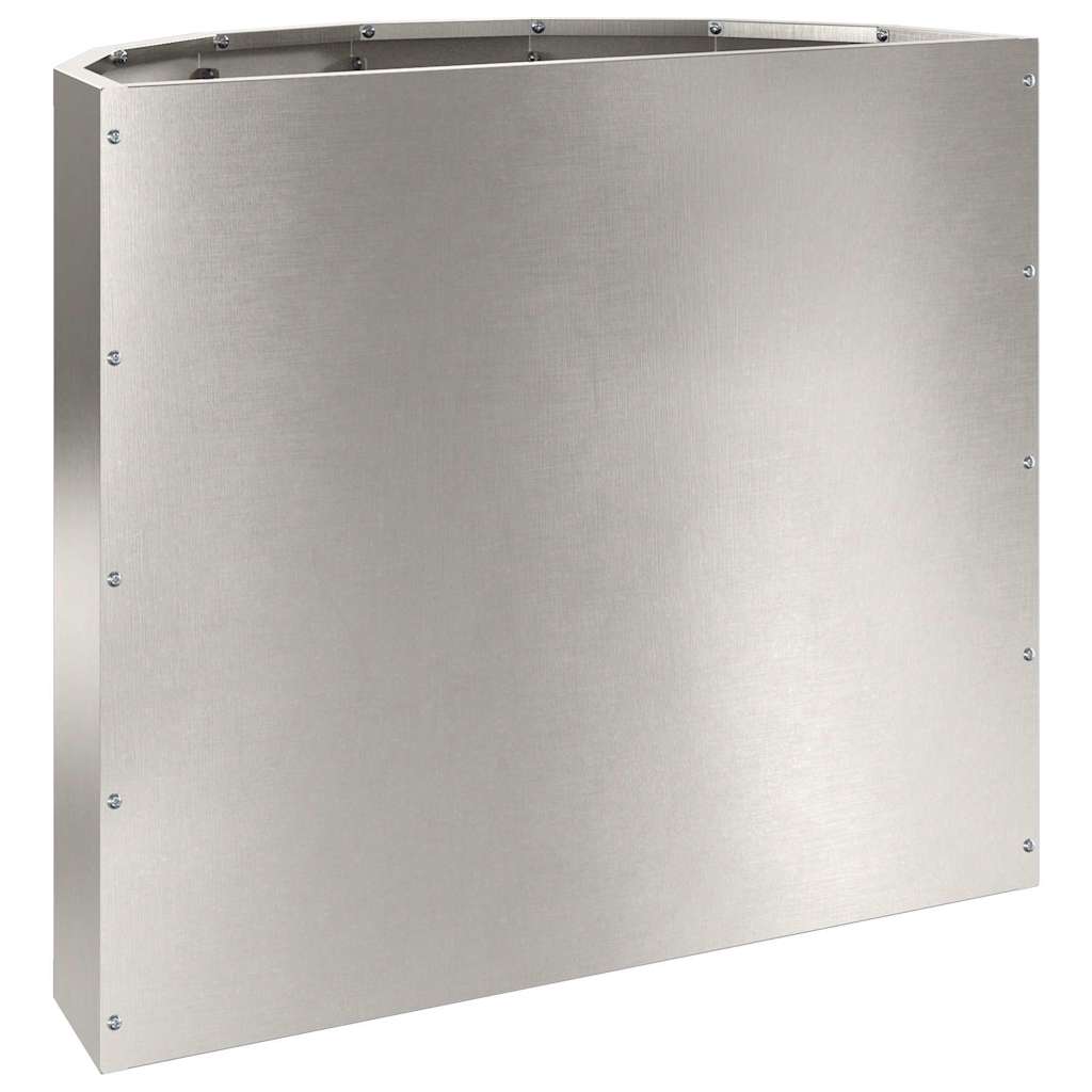 Lovelis Sidabro 60 x 30 x 50 cm Nerūdijantis Plienas