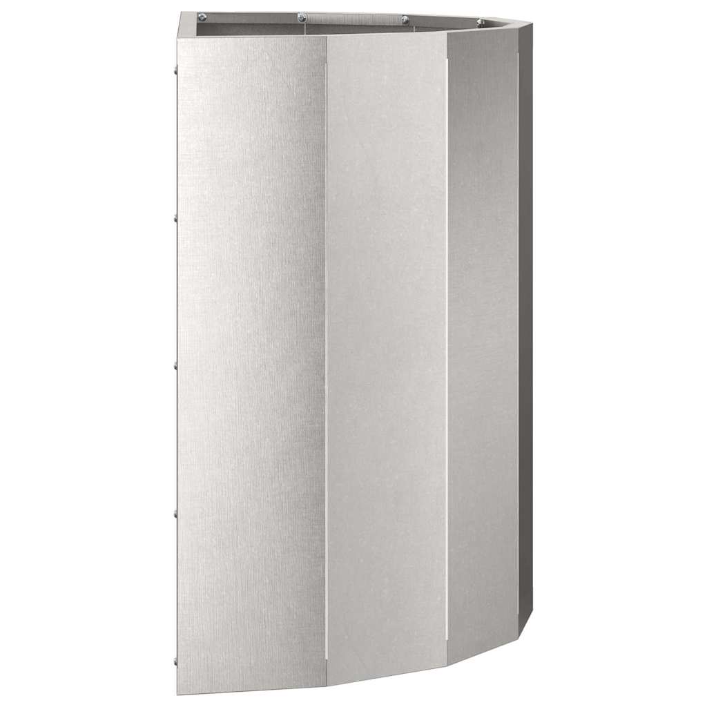Lovelis Sidabro 60 x 30 x 50 cm Nerūdijantis Plienas