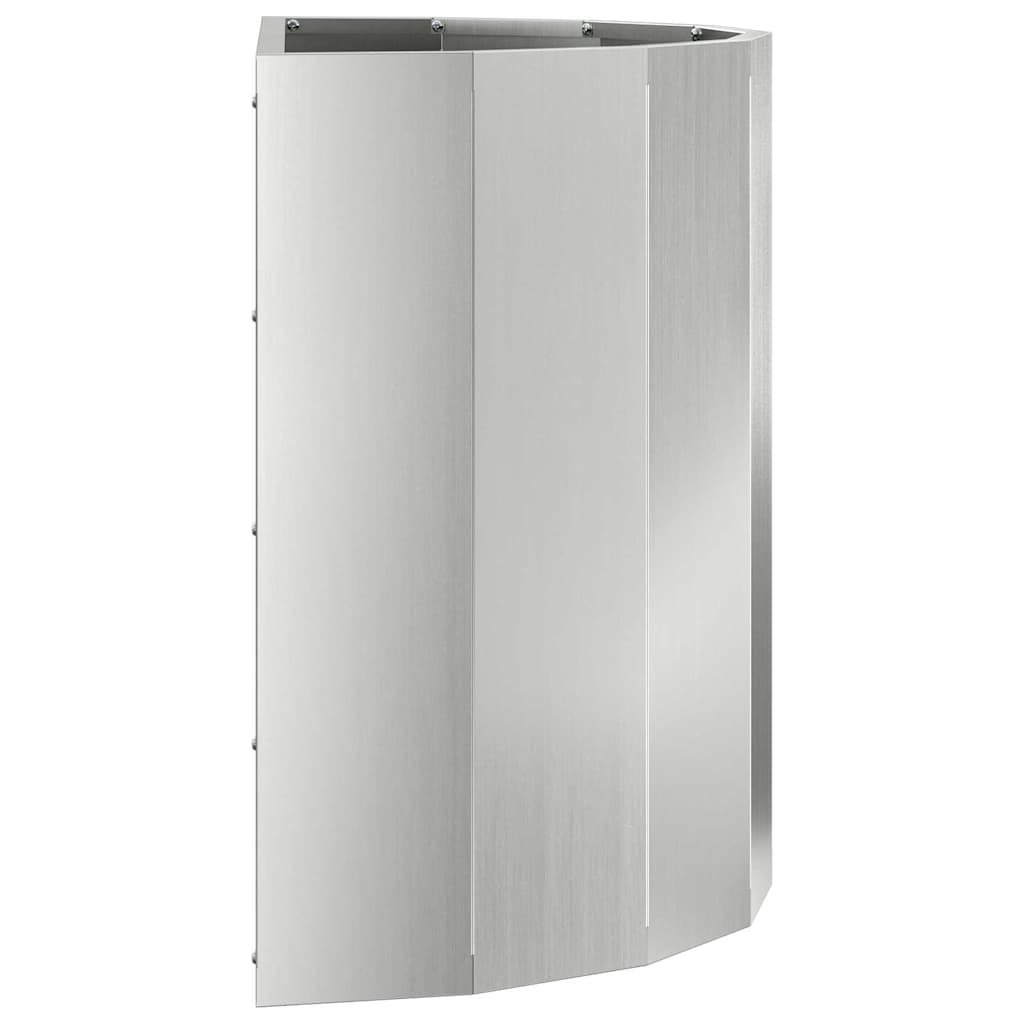 Lovelis Sidabro 60 x 30 x 50 cm Cinkuota plienas