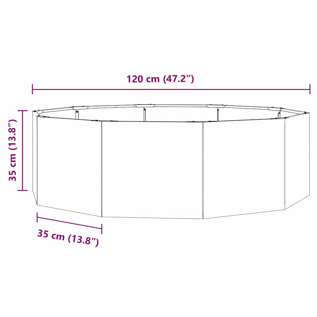 Lovelis Sidabro 120 x 120 x 35 cm Nerūdijantis Plienas
