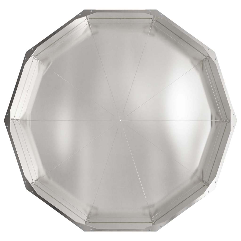 Lovelis Sidabro 120 x 120 x 35 cm Nerūdijantis Plienas