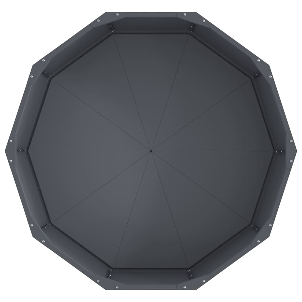 Lovelis Antracitas 90 x 90 x 35 cm Plienas