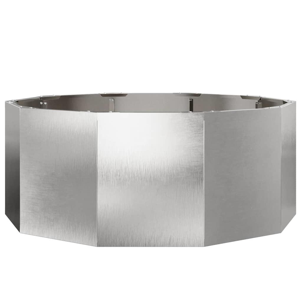 Lovelis Sidabro 90 x 90 x 35 cm Nerūdijantis Plienas