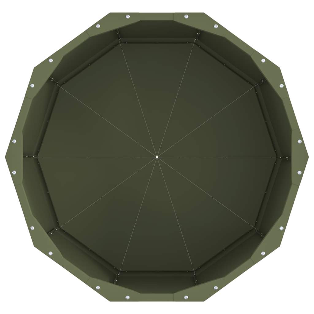 Lovelis Alyvuogių žalia 60 x 60 x 35 cm Plienas