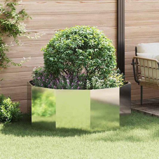 Lovelis Sidabro 120 x 120 x 50 cm Cinkuota plienas