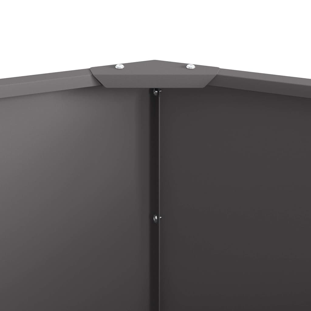 Lovelis Juoda 90 x 90 x 50 cm Plienas