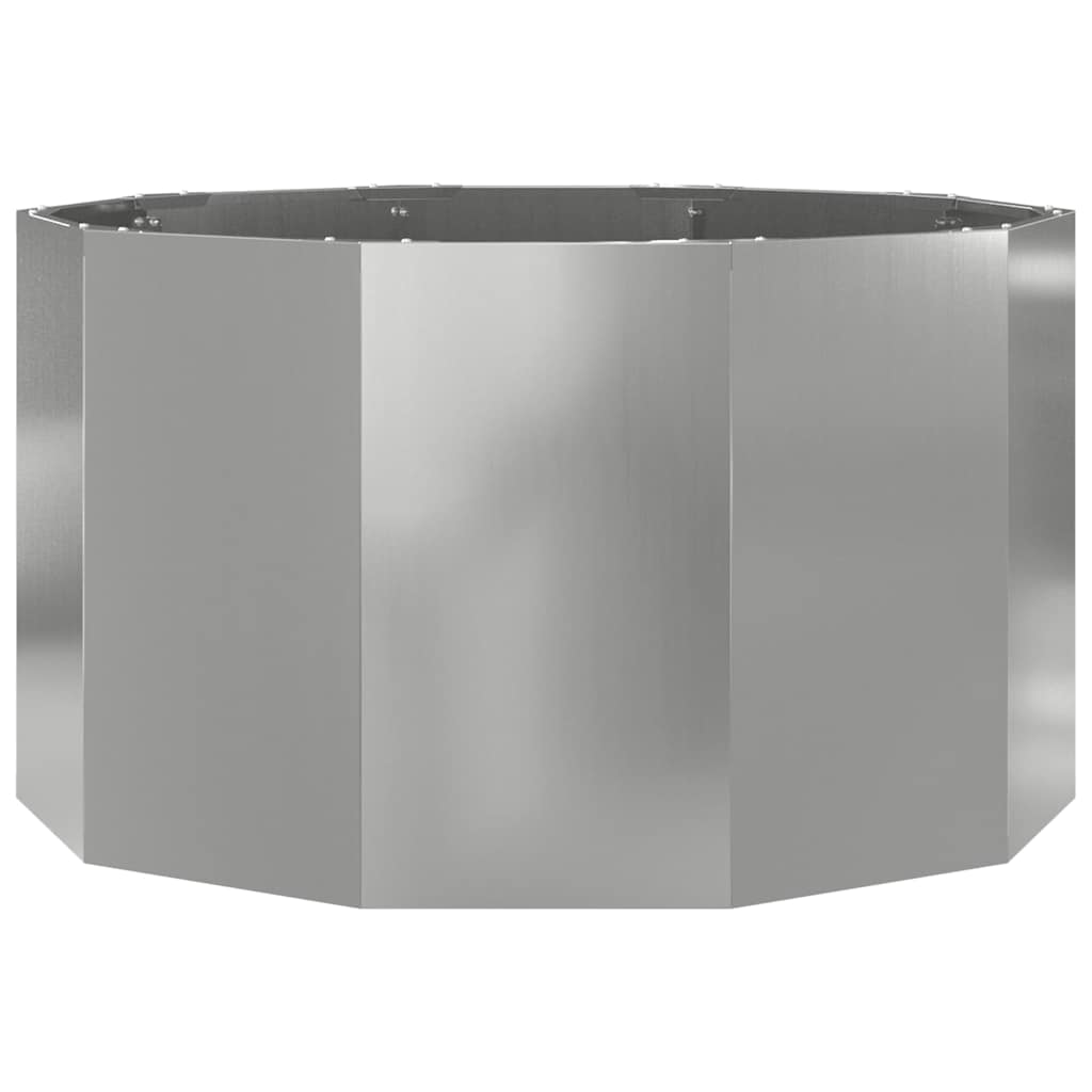 Lovelis Sidabro 90 x 90 x 50 cm Cinkuota plienas