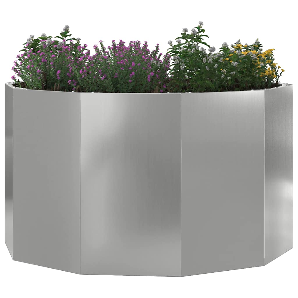 Lovelis Sidabro 90 x 90 x 50 cm Cinkuota plienas