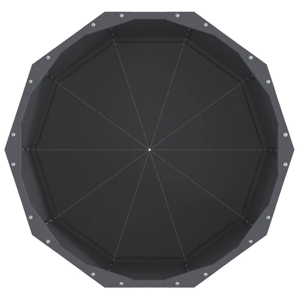 Lovelis Antracitas 60 x 60 x 50 cm Plienas