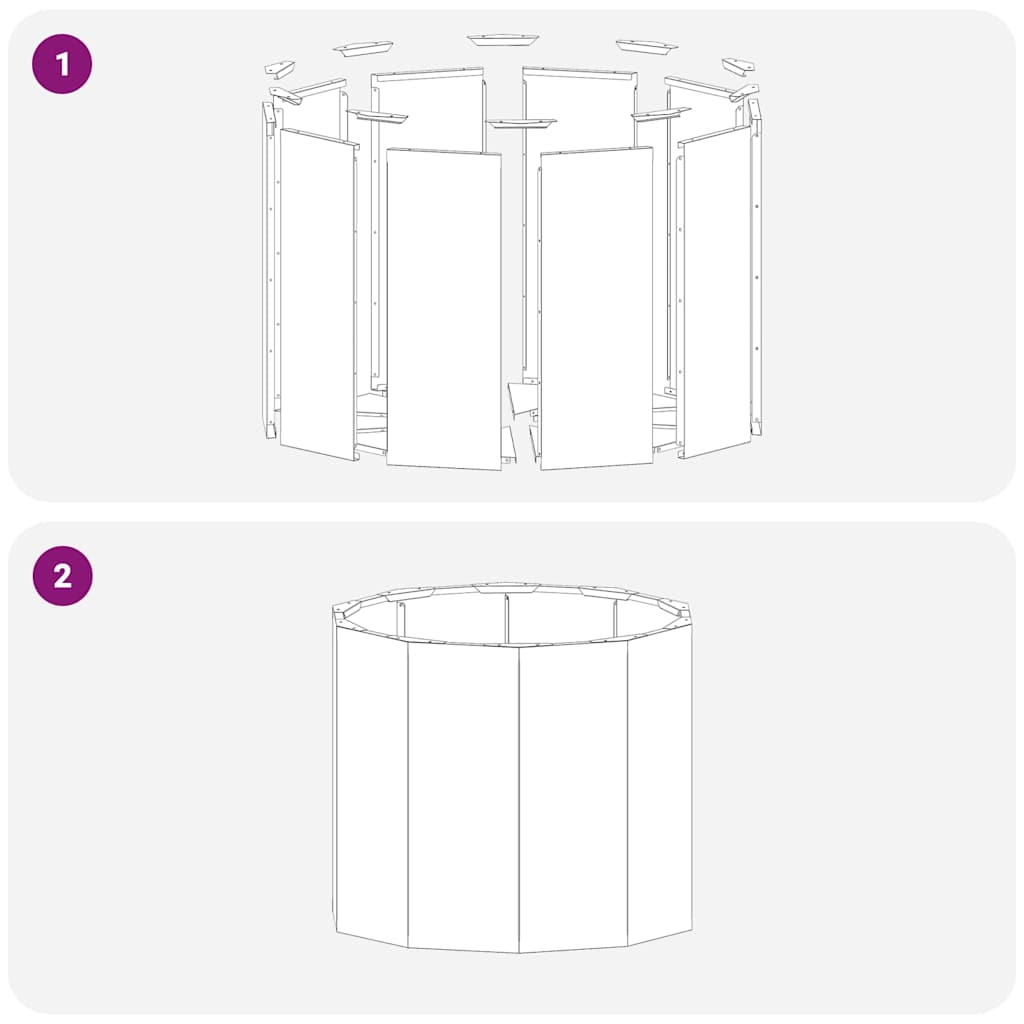 Lovelis Alyvuogių žalia 60 x 60 x 50 cm Plienas