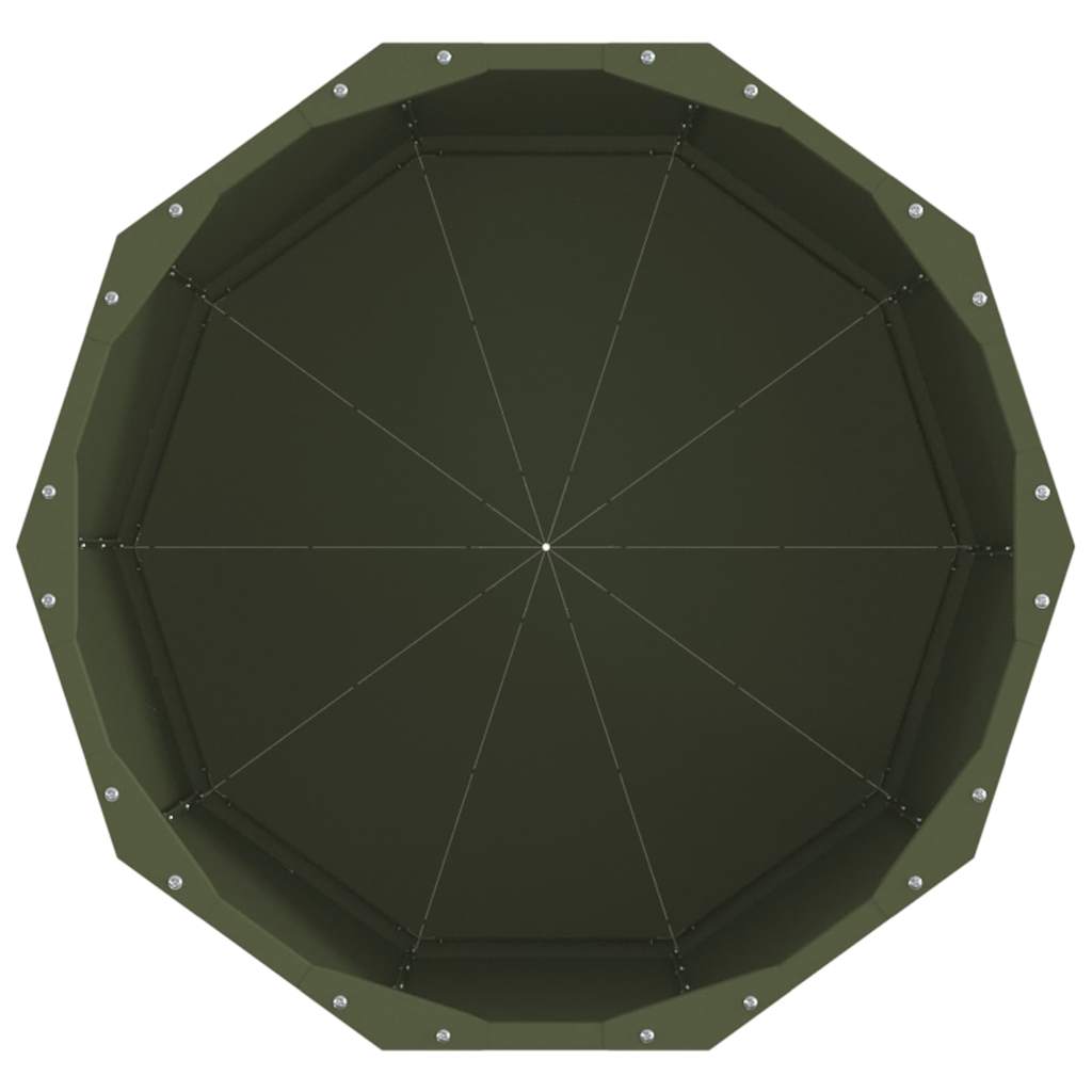 Lovelis Alyvuogių žalia 60 x 60 x 50 cm Plienas