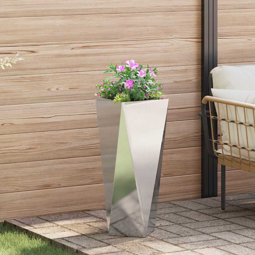 Lovelis 2 pcs Sidabro 30 x 30 x 75 cm Nerūdijantis Plienas
