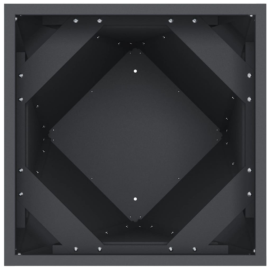 Lovelis Antracitas 40 x 40 x 75 cm Plienas