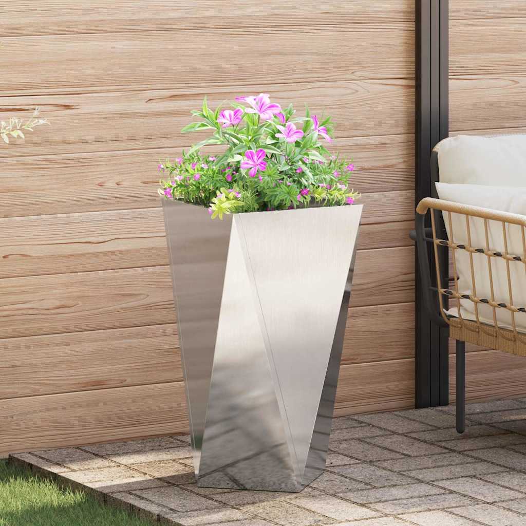 Lovelis 2 pcs Sidabro 40 x 40 x 75 cm Nerūdijantis Plienas