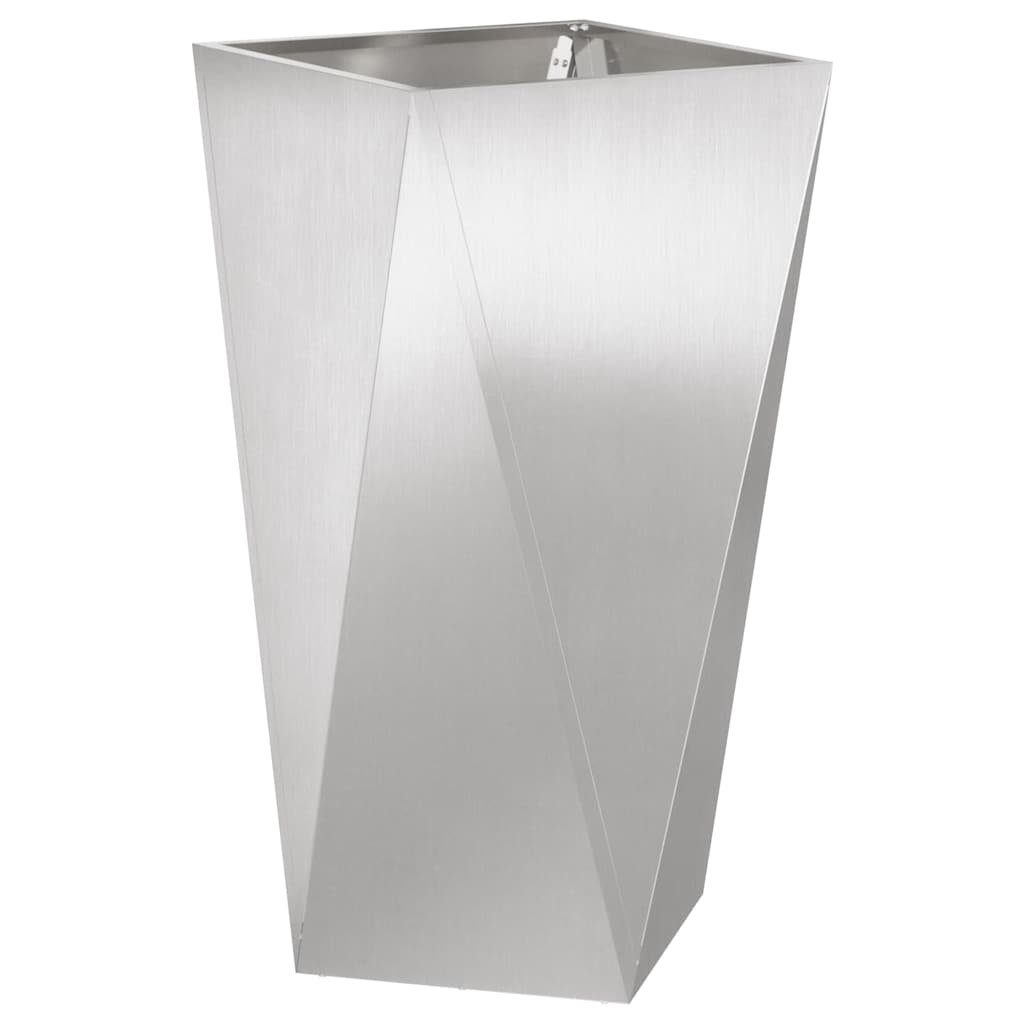 Lovelis 2 pcs Sidabro 40 x 40 x 75 cm Nerūdijantis Plienas