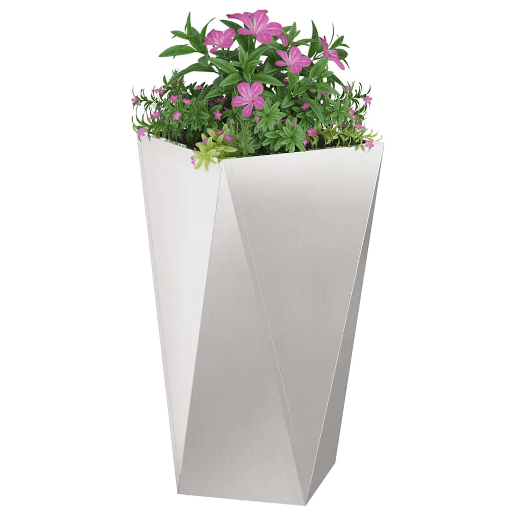 Lovelis 2 pcs Sidabro 40 x 40 x 75 cm Nerūdijantis Plienas