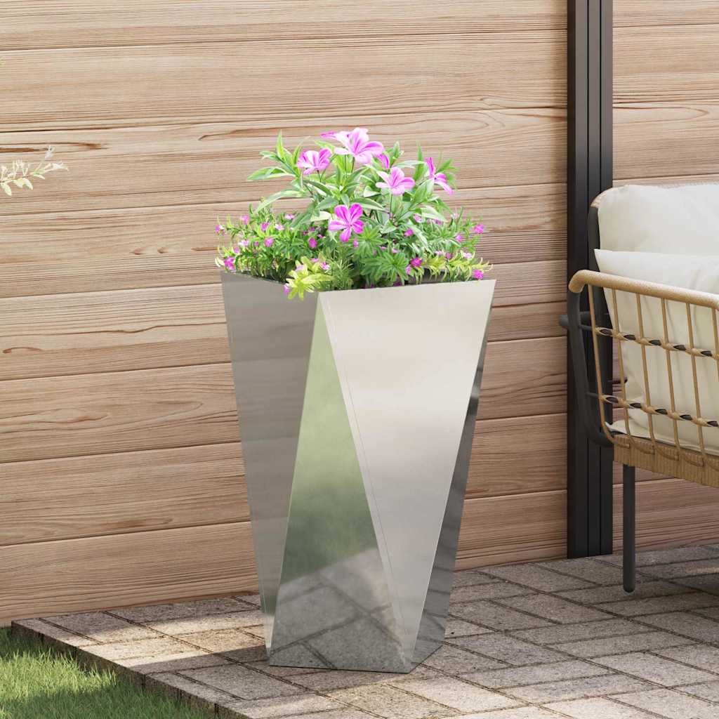 Lovelis Sidabro 40 x 40 x 75 cm Cinkuota plienas