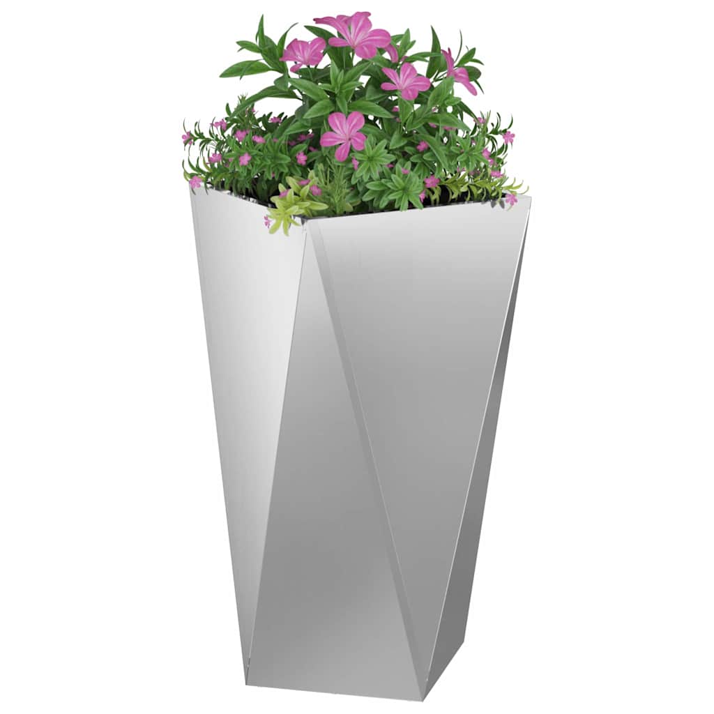Lovelis Sidabro 40 x 40 x 75 cm Cinkuota plienas