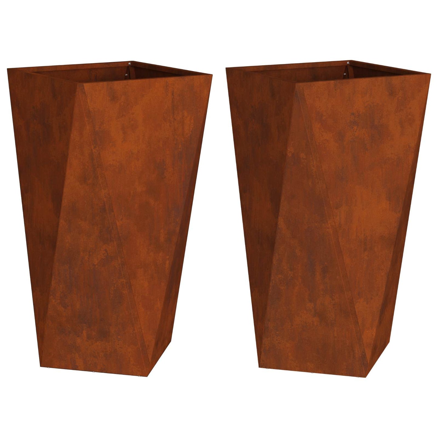 Lovelis 2 pcs Rūdijanti 40 x 40 x 75 cm
