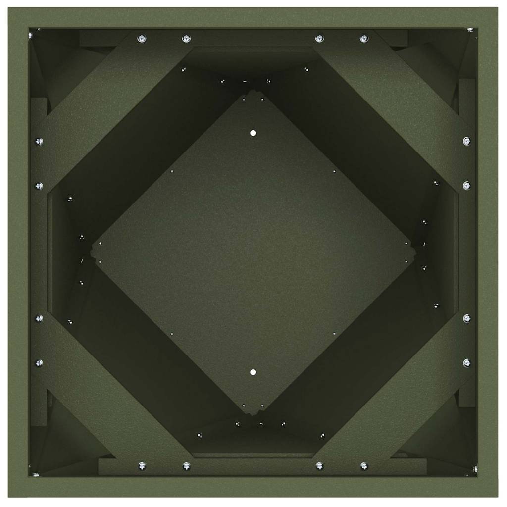 Lovelis Alyvuogių žalia 50 x 50 x 75 cm Plienas